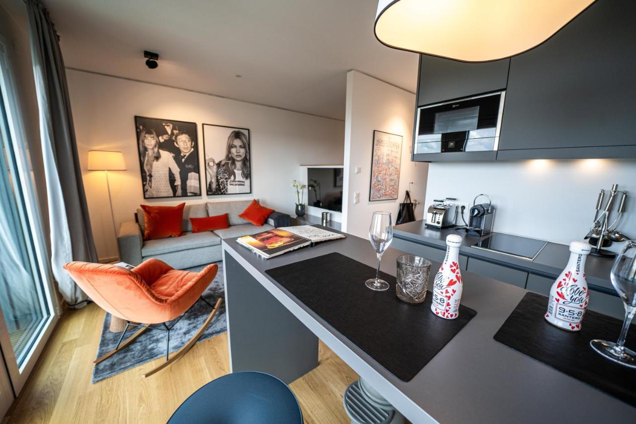 Luxury Apartments Duesseldorf Kültér fotó